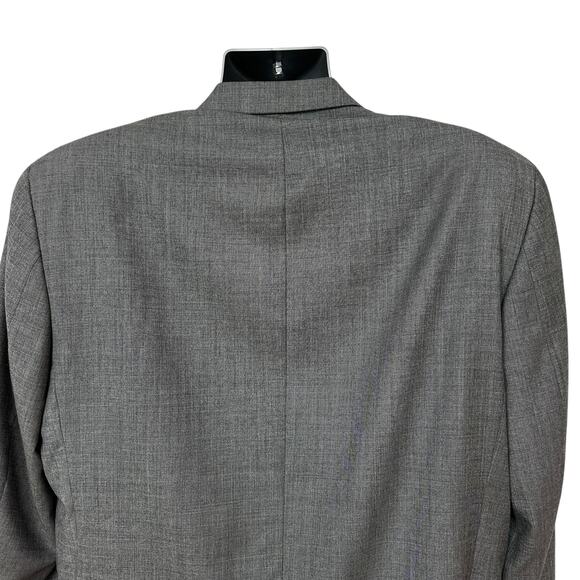 Vintage S. Cohen Jay Blazer Gray Sport Coat Preppy Jacket Wool Cashmere Mens 42S - Picture 9 of 12